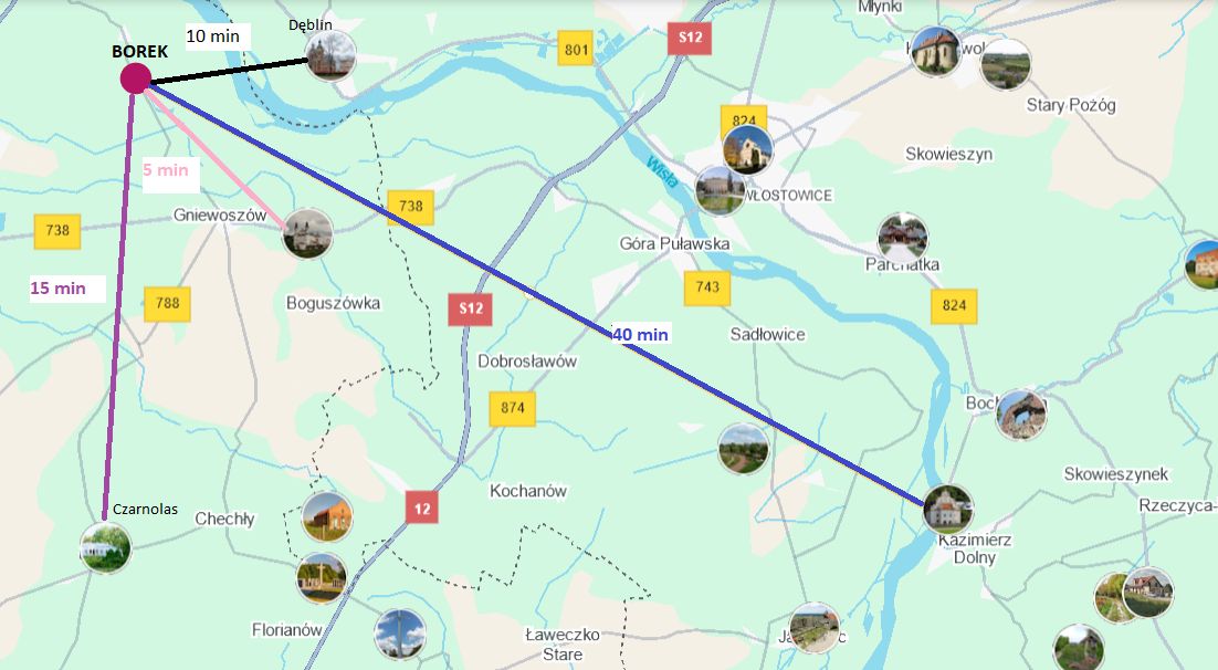 Działka rolno-budowlana Borek Połać. Zdjęcie 2