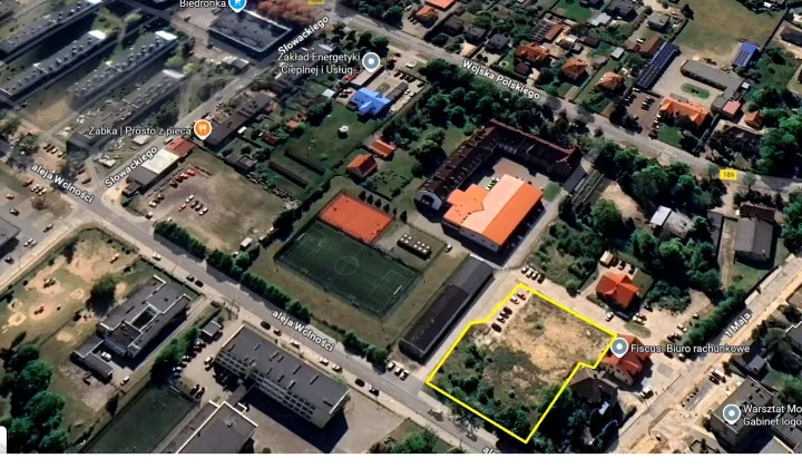 Działka inwestycyjna Jastrowie, al. Wolności