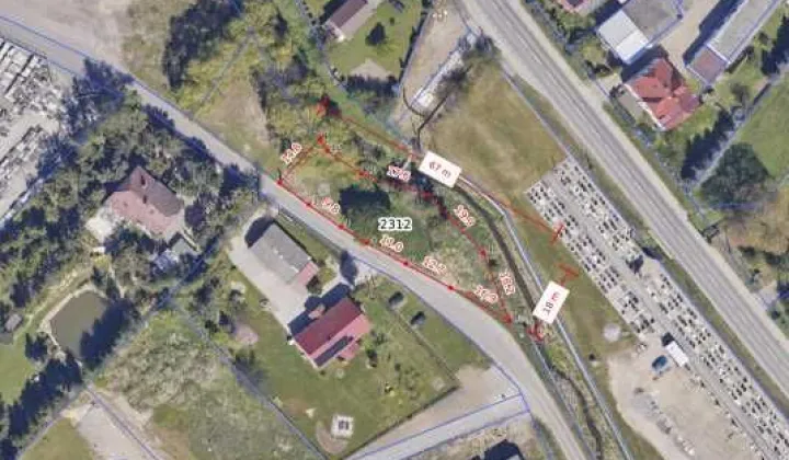 Działka budowlana Piława Dolna, ul. Spacerowa