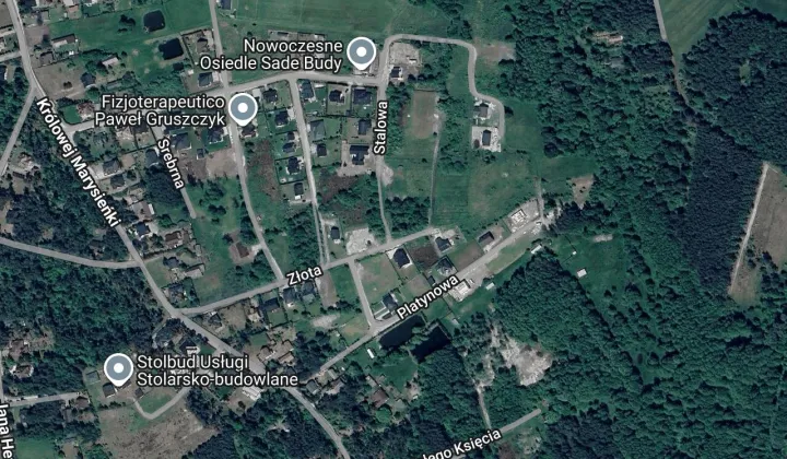 Działka budowlana Sade Budy, ul. Złota