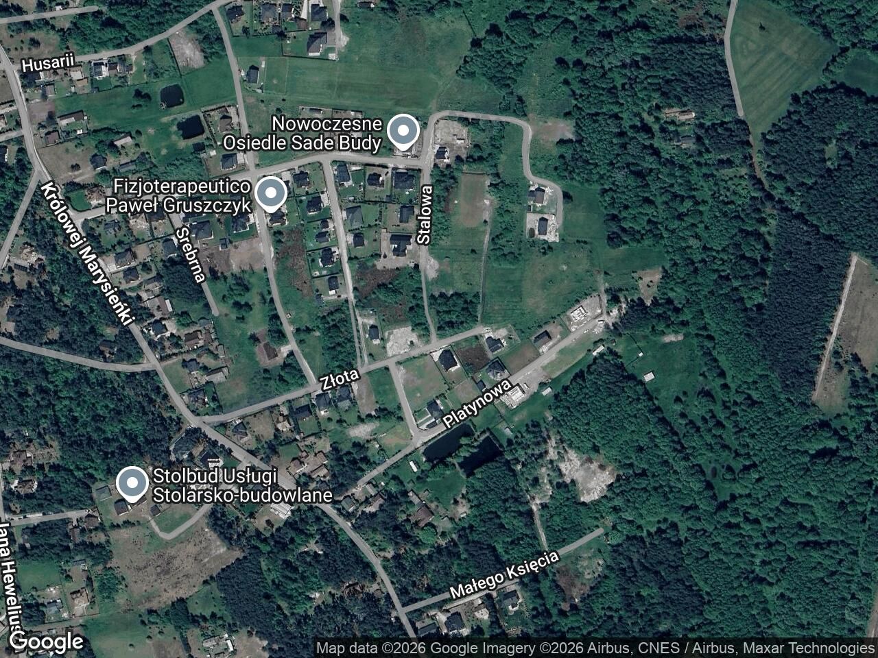 Działka budowlana Sade Budy, ul. Złota. Zdjęcie 1