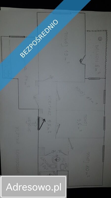 Mieszkanie 4-pokojowe Września, ul. gen. Tadeusza Kutrzeby. Zdjęcie 3