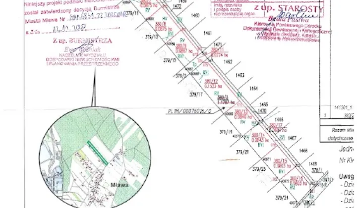 Działka budowlana Mława, ul. Studzieniec
