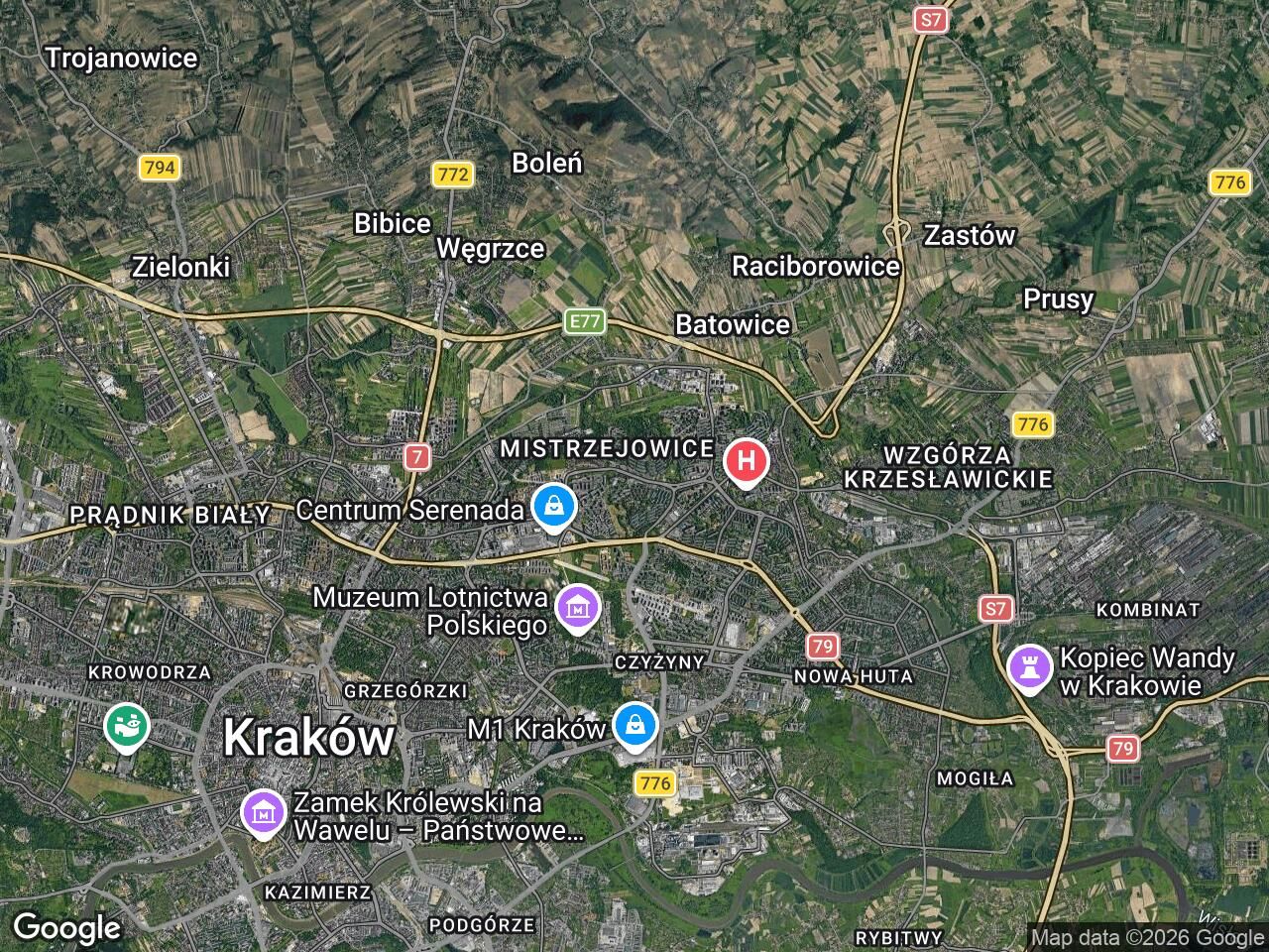 Mieszkanie 3-pokojowe Kraków Mistrzejowice, os. Oświecenia. Zdjęcie 1