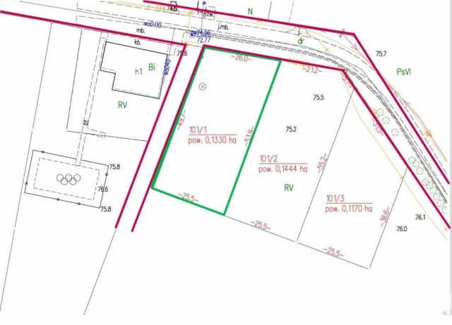 Działka rolno-budowlana Łagiewniki. Zdjęcie 1