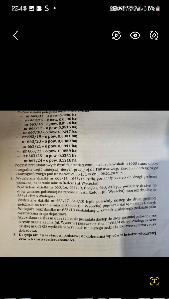 Działka rolna Wielogóra, ul. Wycecha. Zdjęcie 4