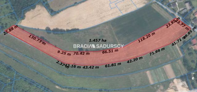 Działka rolno-budowlana Młodziejowice. Zdjęcie 3
