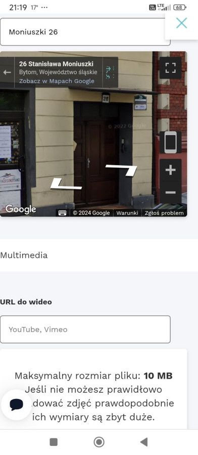 Mieszkanie 2-pokojowe Bytom Śródmieście, ul. Stanisława Moniuszki. Zdjęcie 4