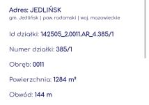 Działka budowlana Jedlińsk, ul. Energetyków. Zdjęcie 1