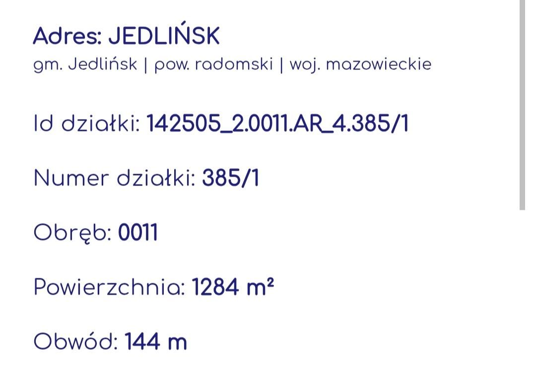 Działka budowlana Jedlińsk, ul. Energetyków. Zdjęcie 2