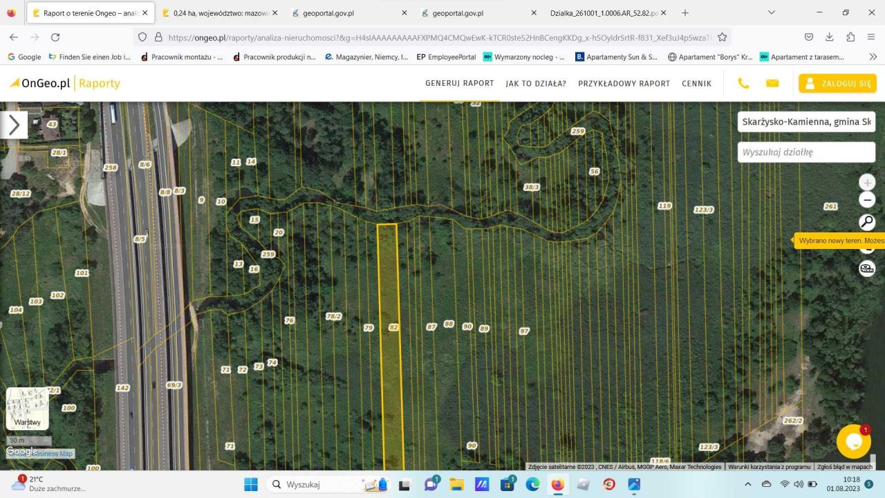 Działka budowlana Skarżysko-Kamienna. Zdjęcie 4