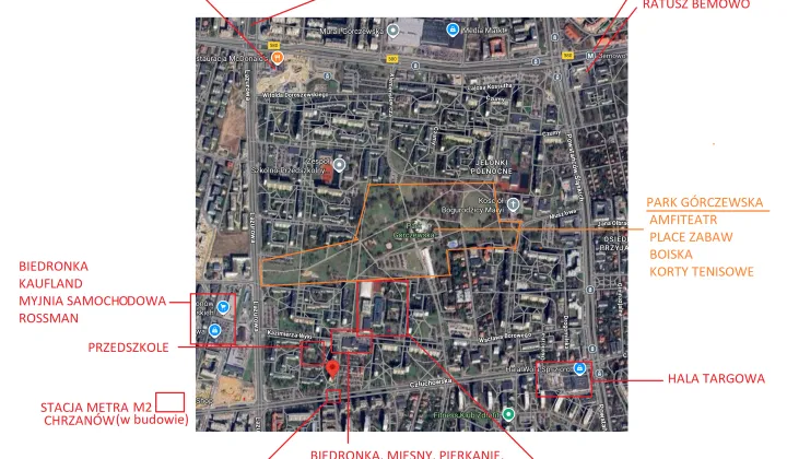Mieszkanie 3-pokojowe Warszawa Jelonki, ul. Karabeli