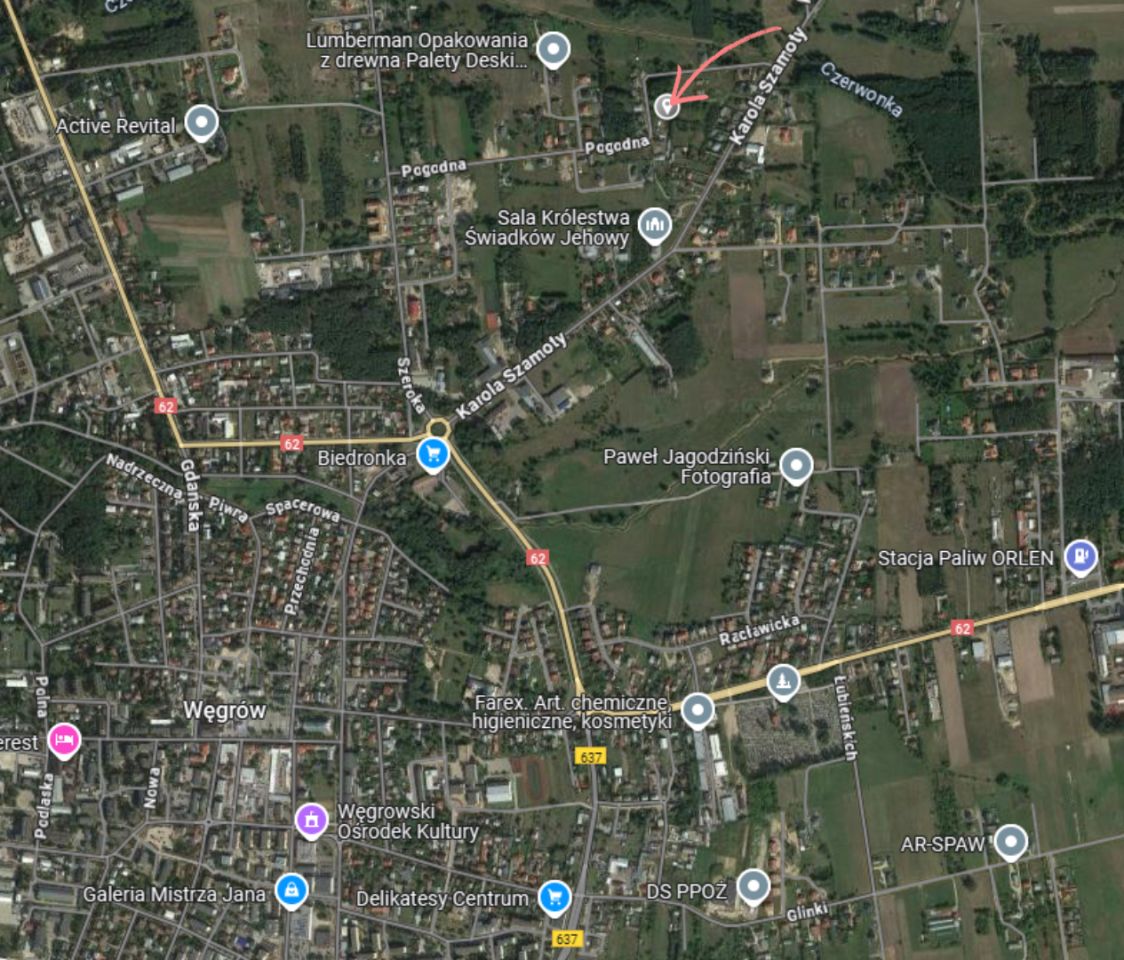 Działka budowlana Węgrów, ul. Karola Szamoty. Zdjęcie 12