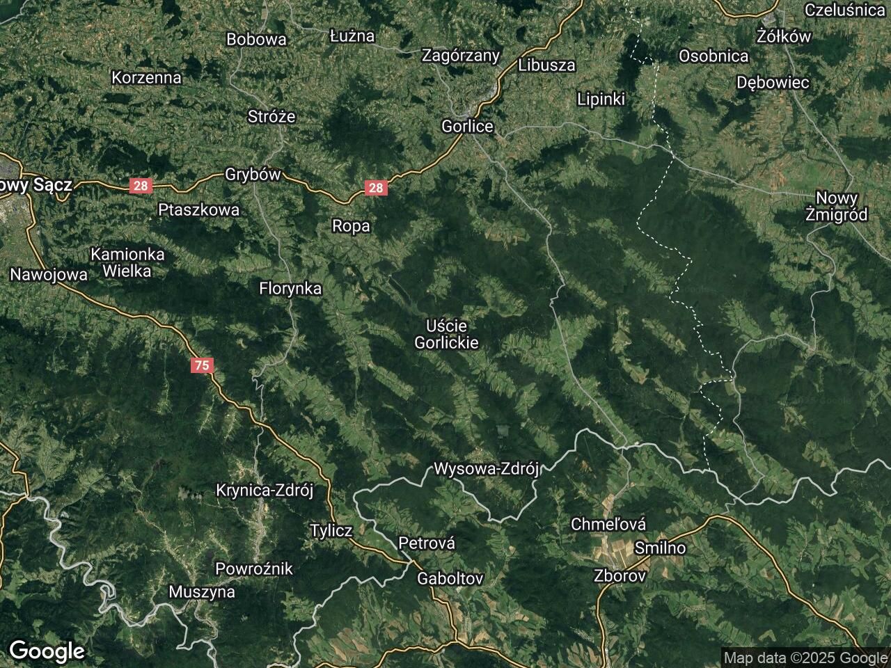 Działka budowlana Uście Gorlickie