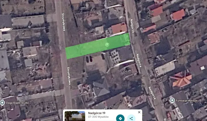 Działka budowlana Wyszków Centrum, ul. Nadgórze