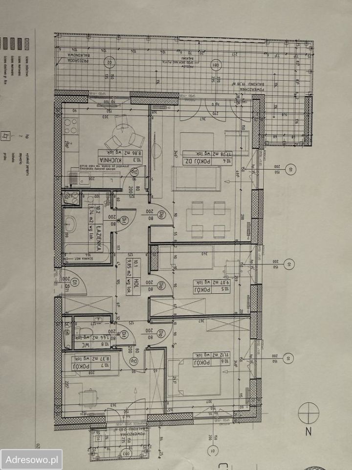 Mieszkanie 4-pokojowe Lublin Węglin, ul. Cyrkoniowa. Zdjęcie 7
