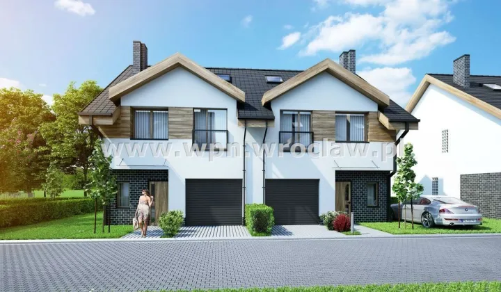 bliźniak, 5 pokoi Wrocław Krzyki, ul. gen. Stefana Grota-Roweckiego