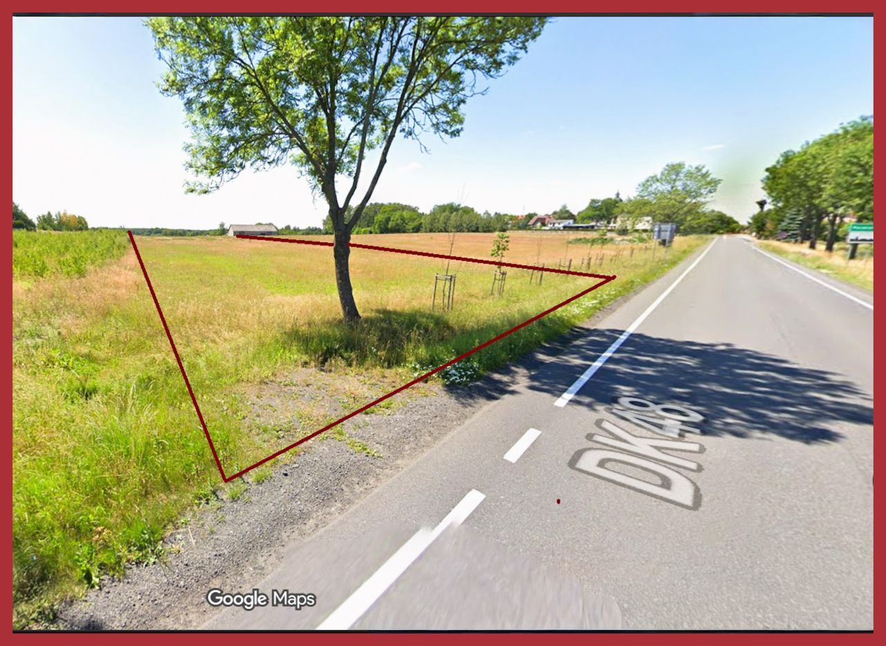 Działka inwestycyjna Małoszyce