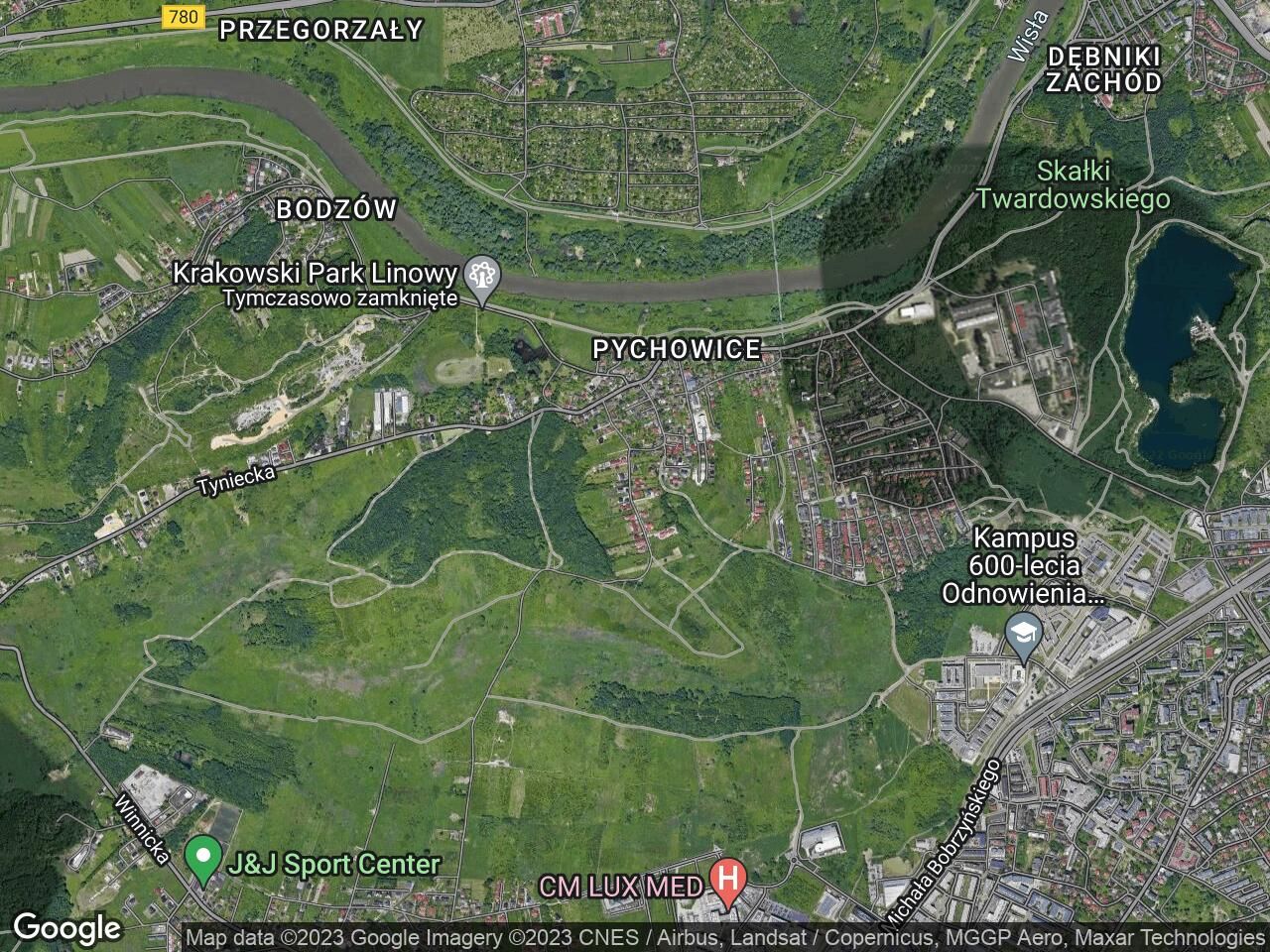 Działka rolna Kraków Dębniki, ul. Rodzinna