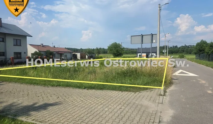 Działka Ostrowiec Świętokrzyski Paulinów, ul. Józefa Reńskiego