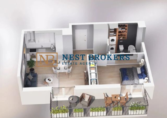 Mieszkanie 2-pokojowe Kraków Bronowice Wielkie, ul. Josepha Conrada. Zdjęcie 5