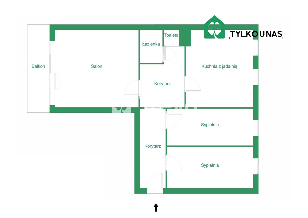 Mieszkanie 4-pokojowe Gdańsk Zaspa, ul. Stanisława Skarżyńskiego. Zdjęcie 17