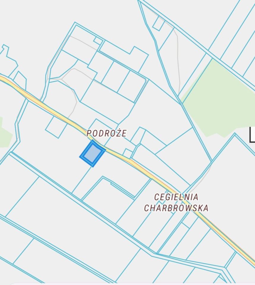 Działka budowlana Podroże. Zdjęcie 1