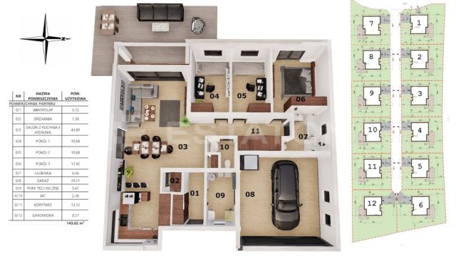 dom wolnostojący, 4 pokoje Pogwizdów. Zdjęcie 16