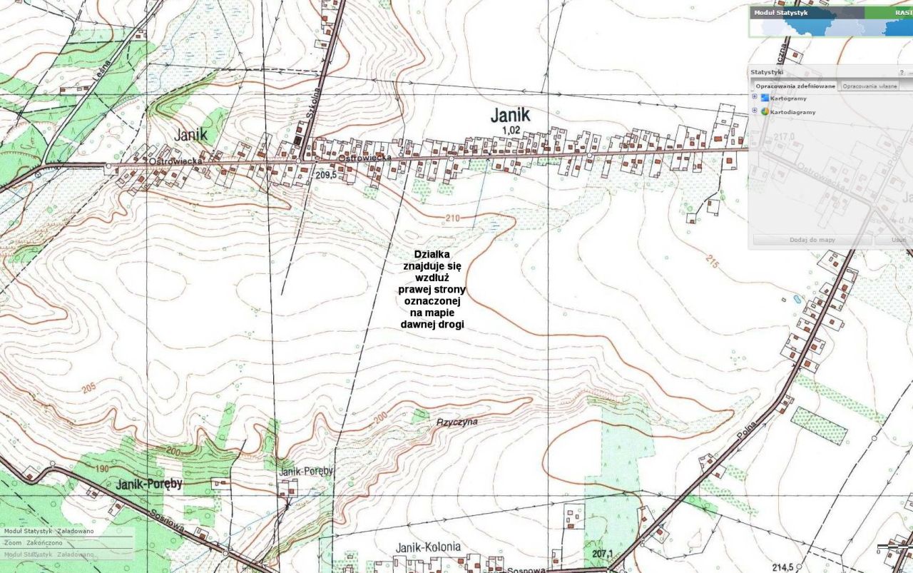 Działka rolno-budowlana Janik Rajki, ul. Ostrowiecka. Zdjęcie 5