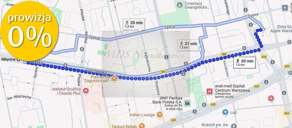 Mieszkanie 3-pokojowe Warszawa Wola, ul. Okopowa. Zdjęcie 20