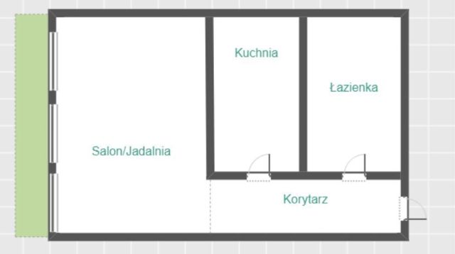 Mieszkanie 1-pokojowe Łódź Górna, ul. Stocka. Zdjęcie 4