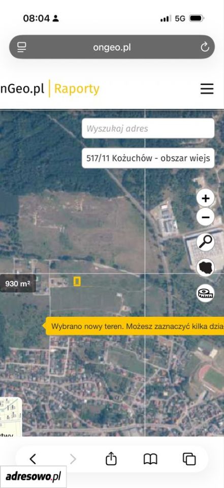 Działka budowlana Kożuchów. Zdjęcie 6