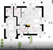 dom wolnostojący Ostrowiec Świętokrzyski, ul. Skośna. Zdjęcie 3