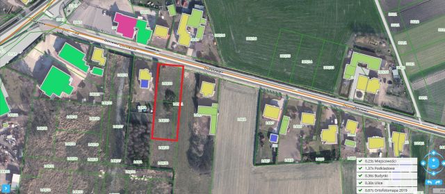Działka budowlana Biskupice Ołoboczne, ul. Ostrowska. Zdjęcie 2