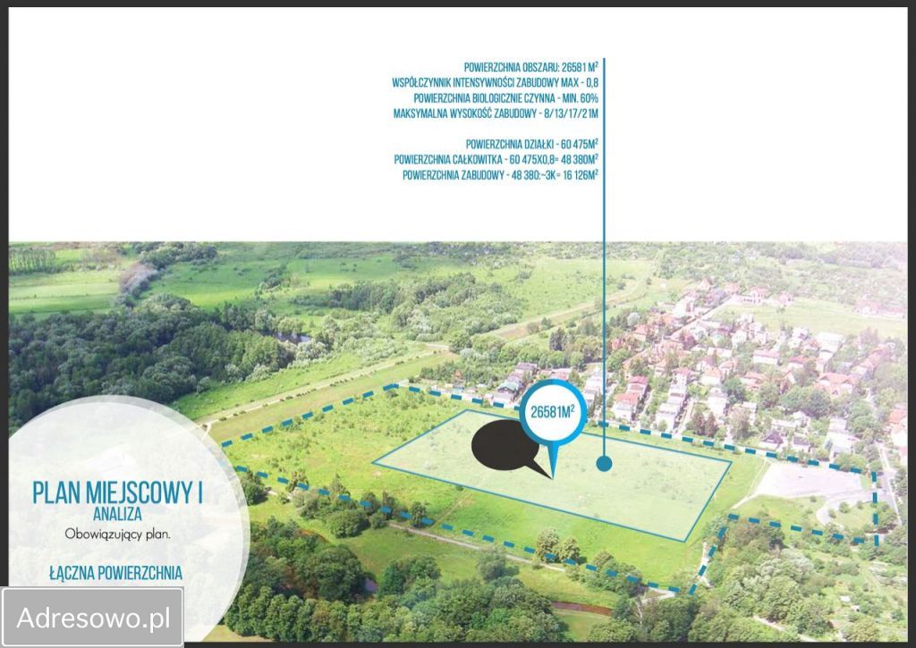 Działka inwestycyjna Jelenia Góra Cieplice Śląskie-Zdrój, ul. Wojciecha Tabaki. Zdjęcie 2