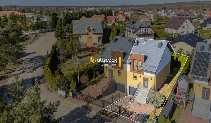 bliźniak, 3 pokoje Wejherowo
