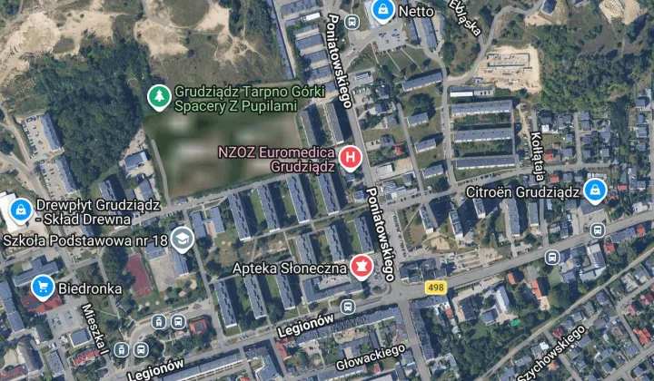 Mieszkanie 2-pokojowe Grudziądz Tarpno, ul. Dąbrówki