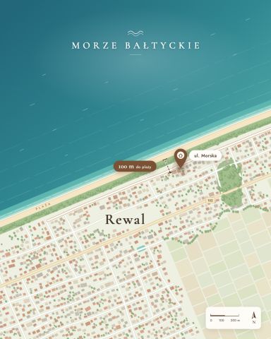 Mieszkanie 1-pokojowe Rewal, ul. Morska. Zdjęcie 17