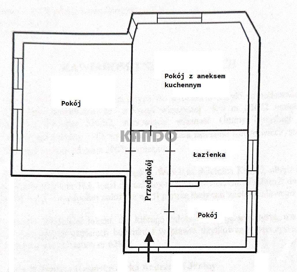 Mieszkanie 3-pokojowe Wrocław Krzyki. Zdjęcie 11