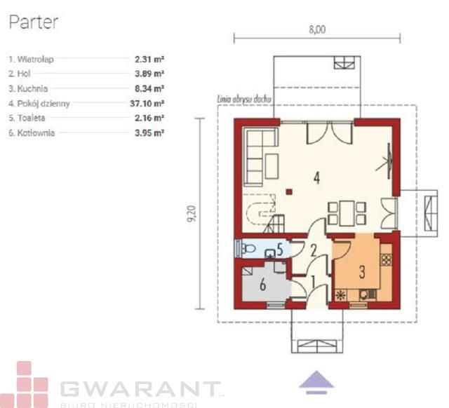 dom wolnostojący, 4 pokoje Kraków Swoszowice, ul. Józefa Warszewicza. Zdjęcie 14