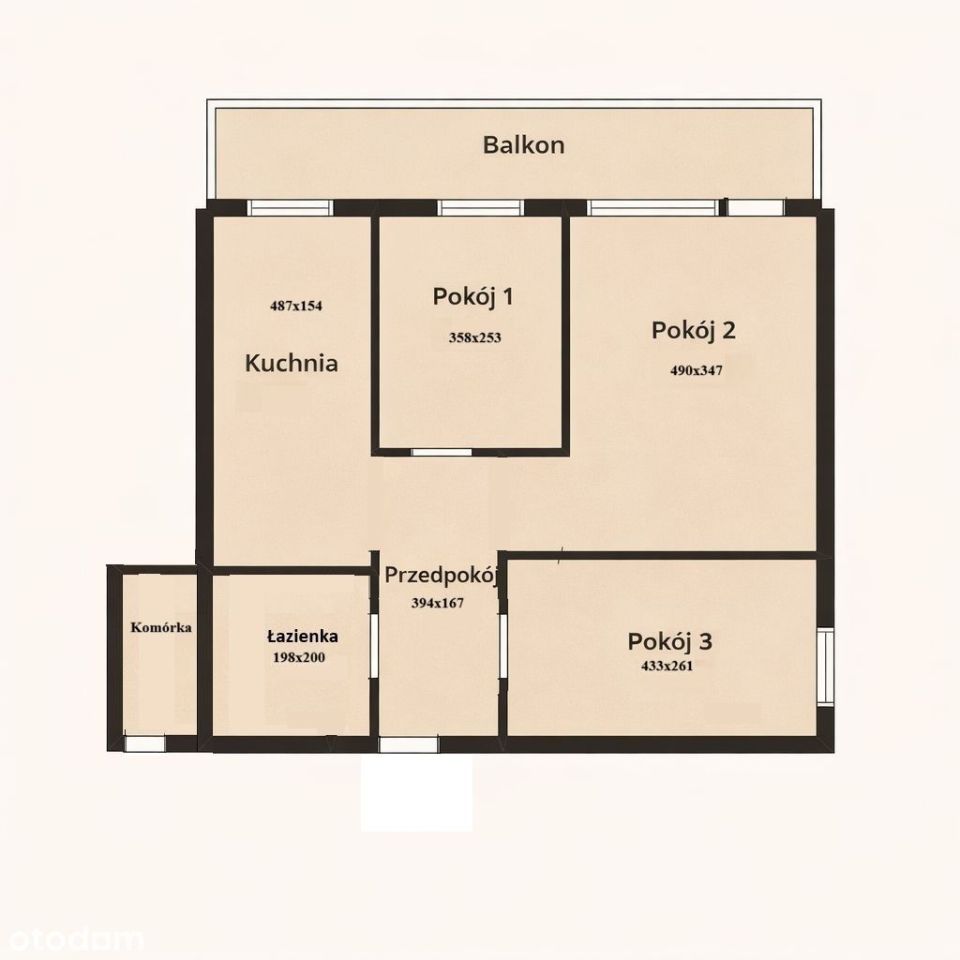 Mieszkanie 3-pokojowe Katowice os. Tysiąclecia, ul. Bolesława Chrobrego. Zdjęcie 7