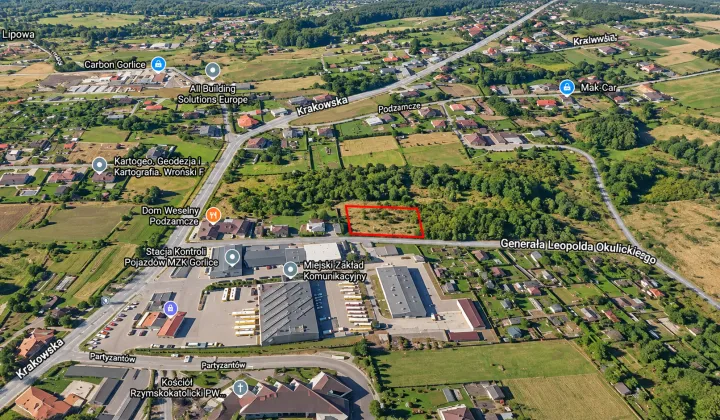 Działka budowlana Gorlice