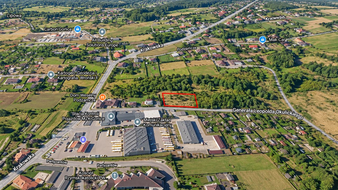Działka budowlana Gorlice. Zdjęcie 1