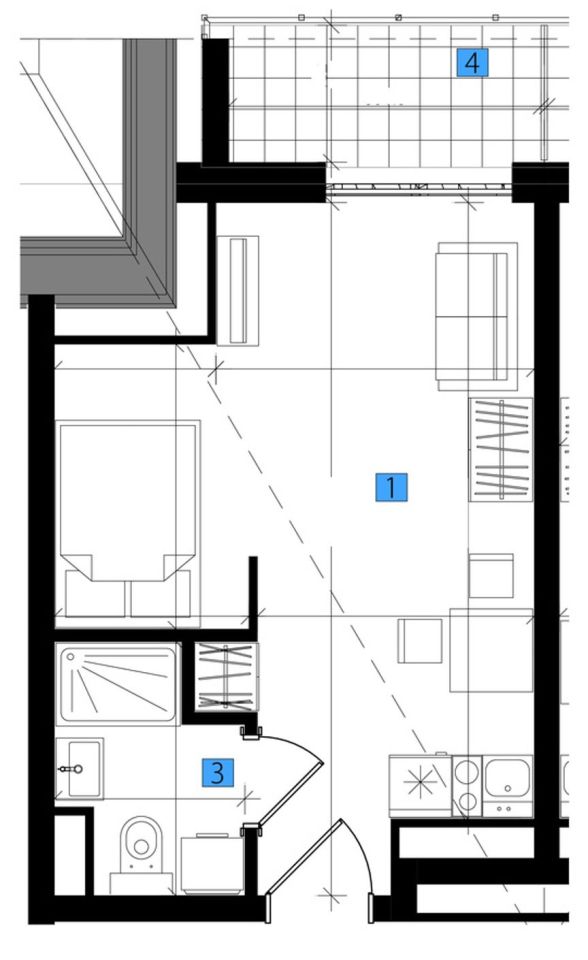 Mieszkanie 1-pokojowe Szklarska Poręba Szklarska Poręba Górna, ul. Caritas. Zdjęcie 13