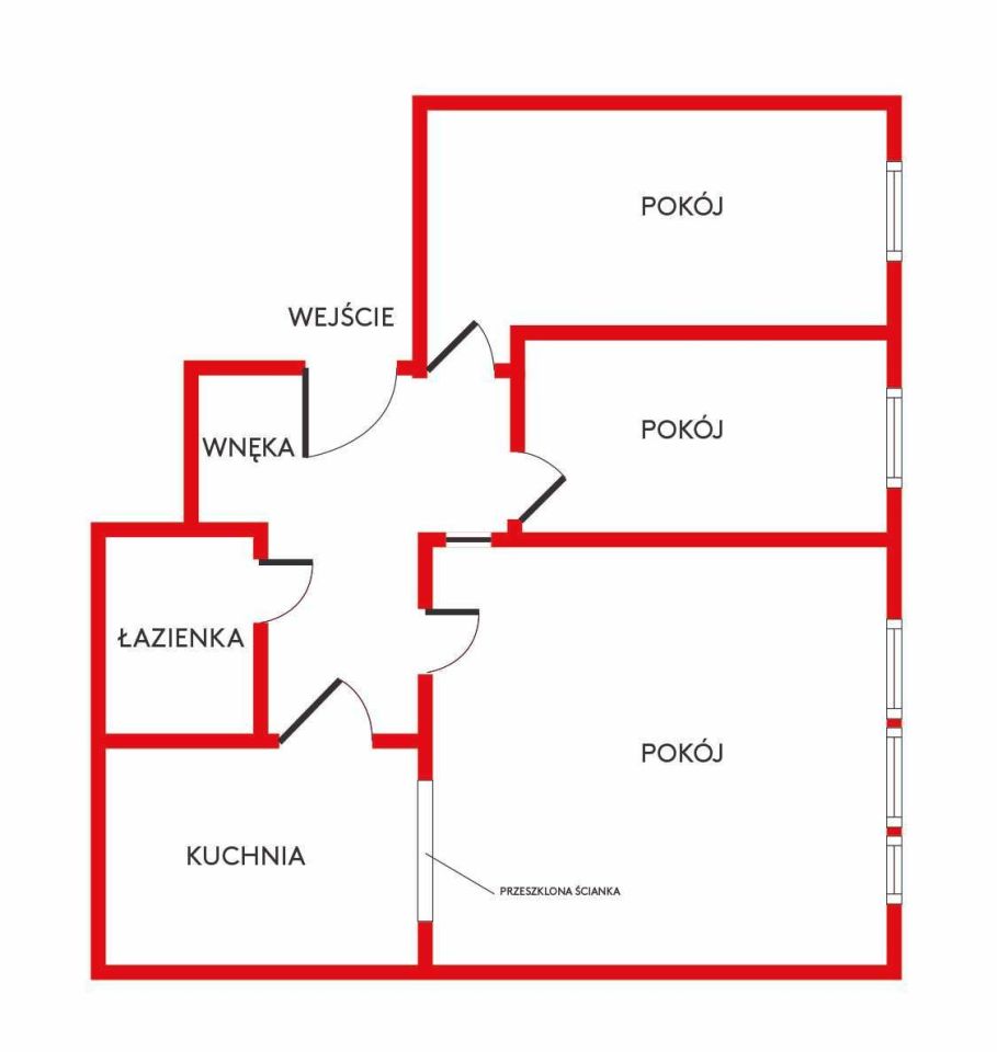 Mieszkanie 3-pokojowe Wyszków, ul. Prosta. Zdjęcie 3