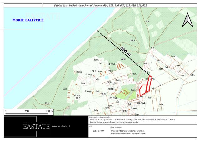 Działka inwestycyjna Ustka. Zdjęcie 3