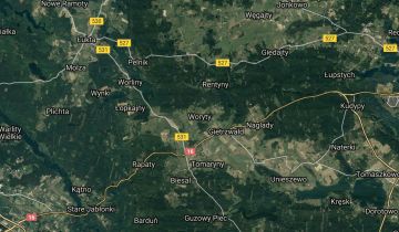 Działka budowlana Woryty