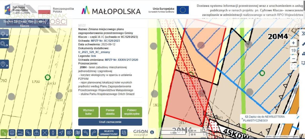 Działka budowlana Rodaki, ul. Chechelska. Zdjęcie 8