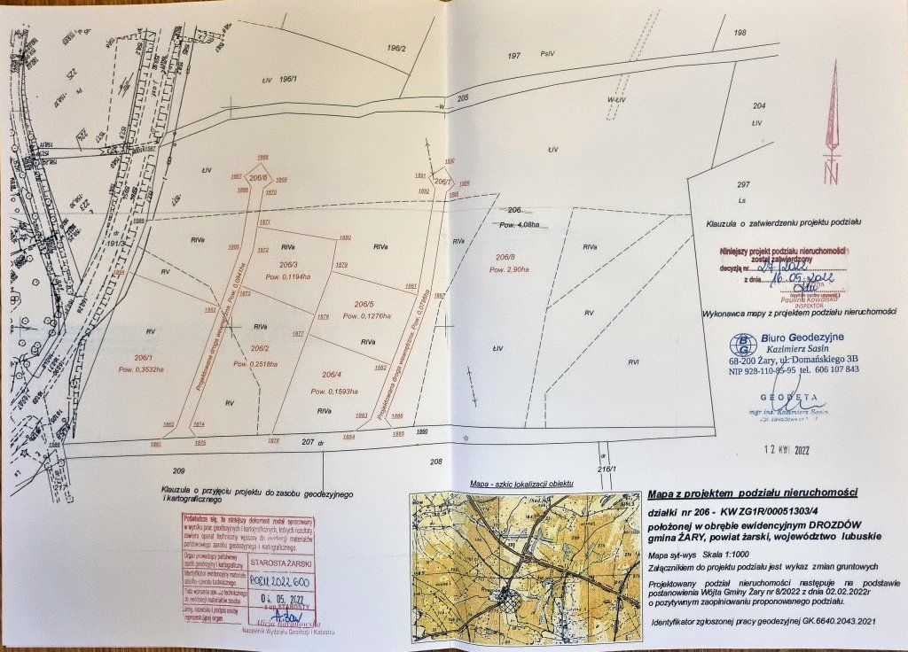Działka rolno-budowlana Rusocice. Zdjęcie 2