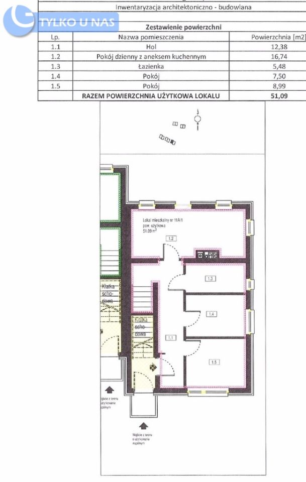 Mieszkanie 3-pokojowe Kraków Sidzina, ul. Stanisława Działowskiego. Zdjęcie 26